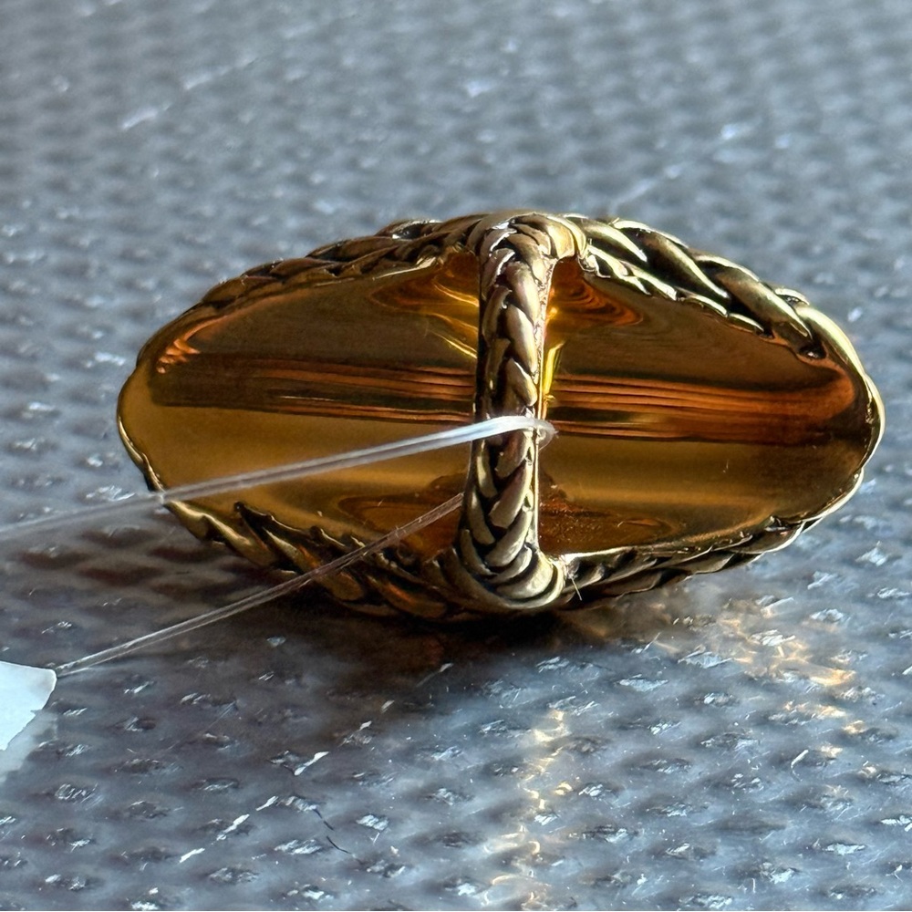 Alexander McQueen large red gemstone ring - Picture 5 of 7